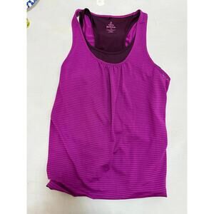 EUC Prana sz XS pink tank top activewear layered yoga